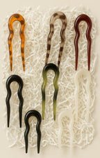 Elegant U-shaped hair pins